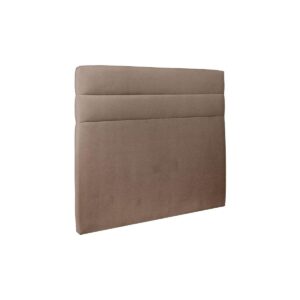 KOPFTEIL Modell Linien – Taupe Samtstoff 180 cm Holz Sommeil de Plomb Möbel > Betten Taupe
