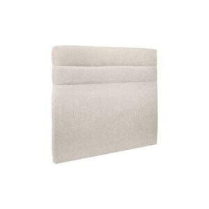 KOPFTEIL Modell Linien – Hellbeiger Stoff 180 cm Holz Sommeil de Plomb Möbel > Betten Beige