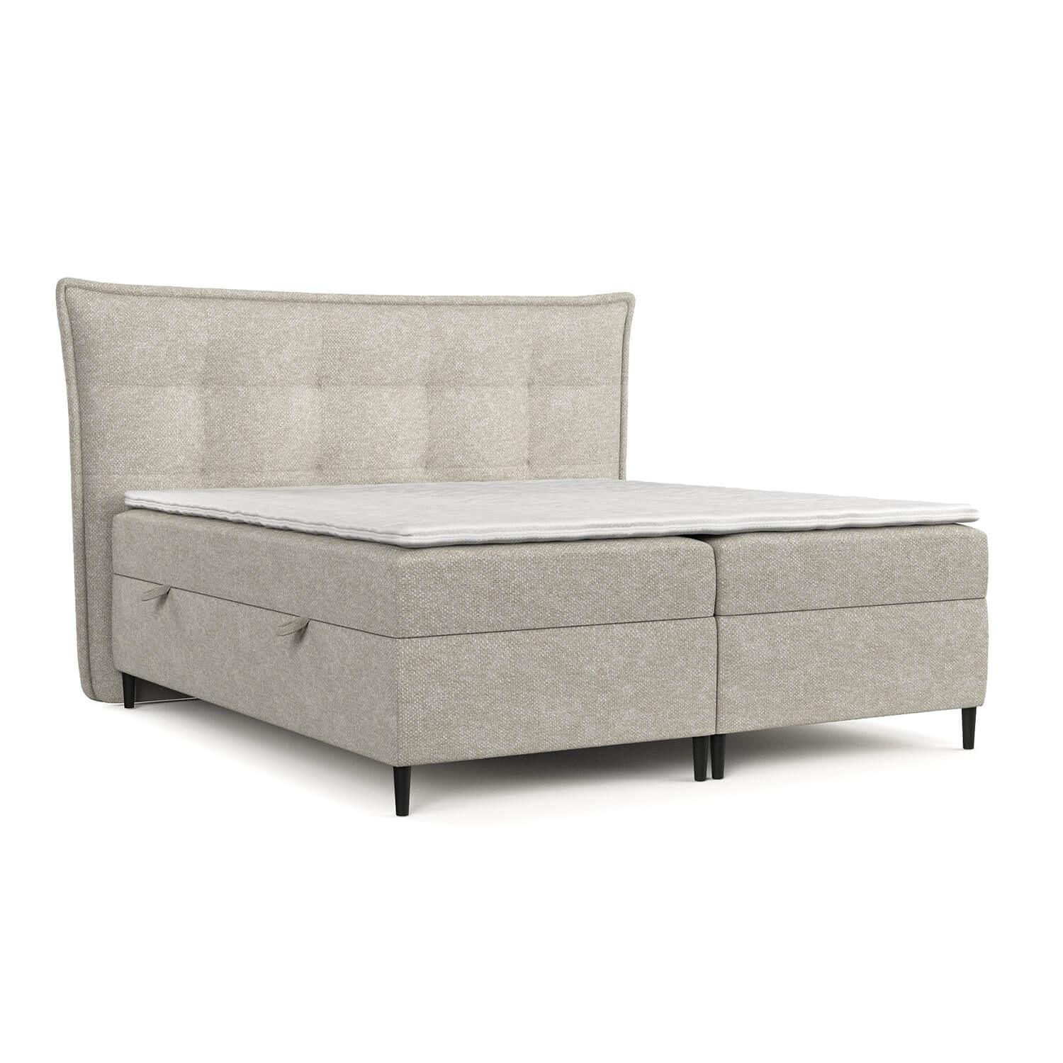 wohnli-moebel-suche-800000917274 Wohnli Möbelsuche - BOXBETT Las Palmas 140/200 cm Beige im Alta Stoff