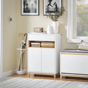 wohnli-moebel-suche-800000919180-1 KOMMODE Weiß-Natur Holzwerkstoff, Holz SoBuy Möbel > Kommoden & Schubladenschränke > Kommoden Weiß