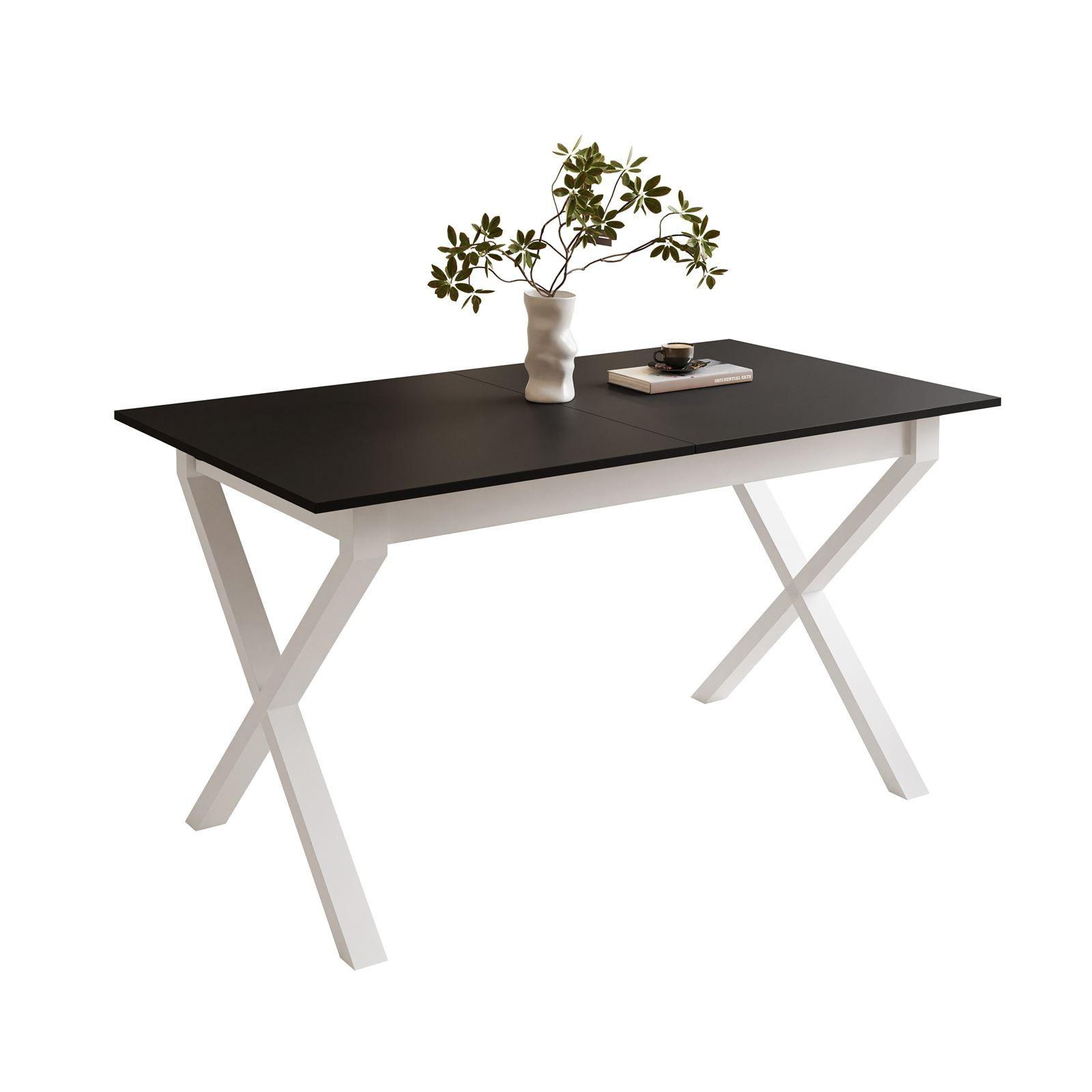 Wohnli Möbelsuche - ESSTISCH ARTON II ausziehbarer Tisch 140-195 cm für 6-8 Personen