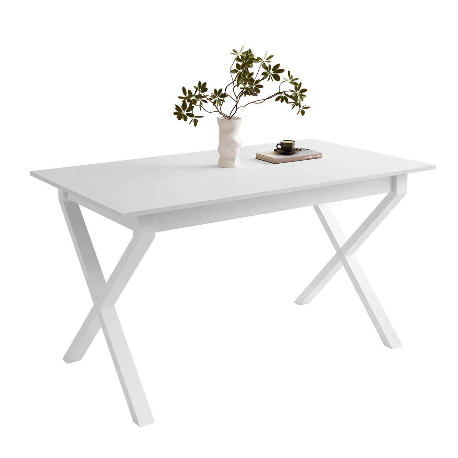 Wohnli Möbelsuche - ESSTISCH ARTON II ausziehbarer Tisch 140-195 cm für 6-8 Personen