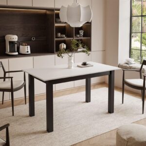 wohnli-moebel-suche-800000920851-1 ESSTISCH ARTON 140-195 cm für 6-8 Personen Holzwerkstoff Lookway Möbel > Tische > Esstische Weiß