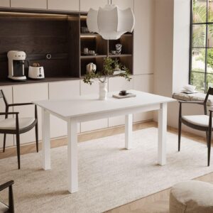 wohnli-moebel-suche-800000920873-1 ESSTISCH ARTON 140-195 cm für 6-8 Personen Holzwerkstoff Lookway Möbel > Tische > Esstische Weiß