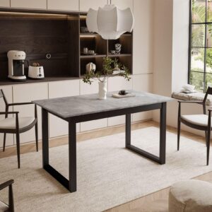 wohnli-moebel-suche-800000920876-1 ESSTISCH ARTON II ausziehbarer Tisch 140-195 cm für 6-8 Personen Holzwerkstoff Lookway Möbel > Tische > Esstische Grau