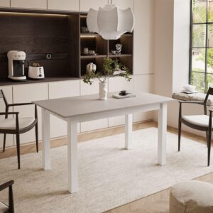 ESSTISCH ARTON 140-195 cm für 6-8 Personen Holzwerkstoff Lookway Möbel > Tische > Esstische Beige
