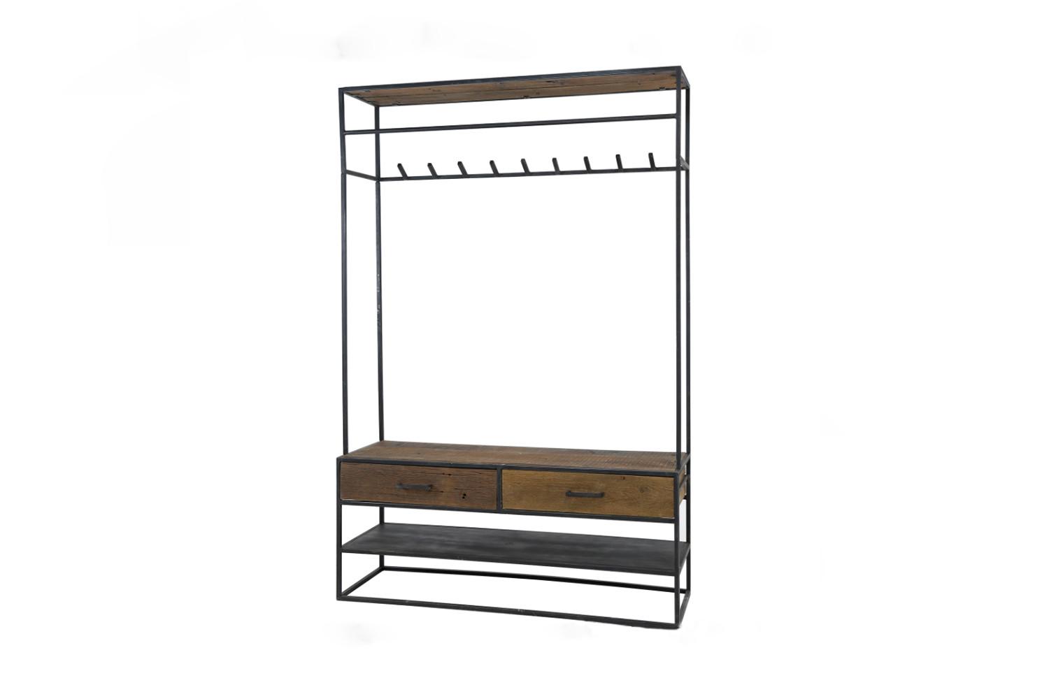 wohnli-moebel-suche-800000921512 Wohnli Möbelsuche - GARDEROBE TENBY Schwarz Metall