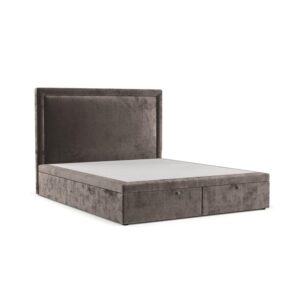 wohnli-moebel-suche-800000922707 Wohnli Möbelsuche - POLSTERBETT Salma mit Stauraum 180/200 cm Braun im Lotta Stoff
