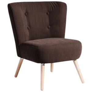 wohnli-moebel-suche-800000928027 Wohnli Möbelsuche - SESSEL Kassi Bezug Veloursstoff Buche natur / braun