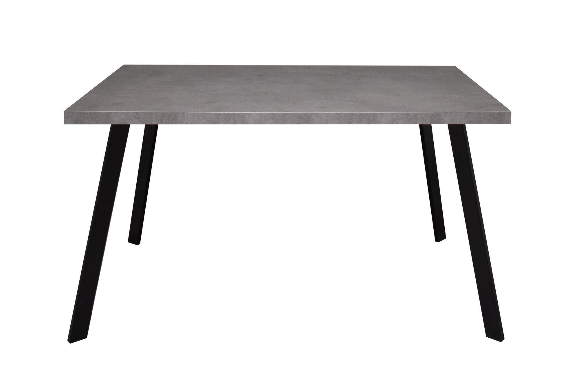 Wohnli Möbelsuche - ESSTISCH rechteckig Ediva 1 160 x 90 x 75 Esszimmertisch Schwarz/Graphit