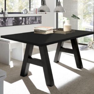 wohnli-moebel-suche-800000929245-1 ESSZIMMERTISCH Elia 8 160 x 90 x 75 Esstisch Schwarzstahl Holz 58aufmkessel Möbel > Tische > Esstische Schwarz