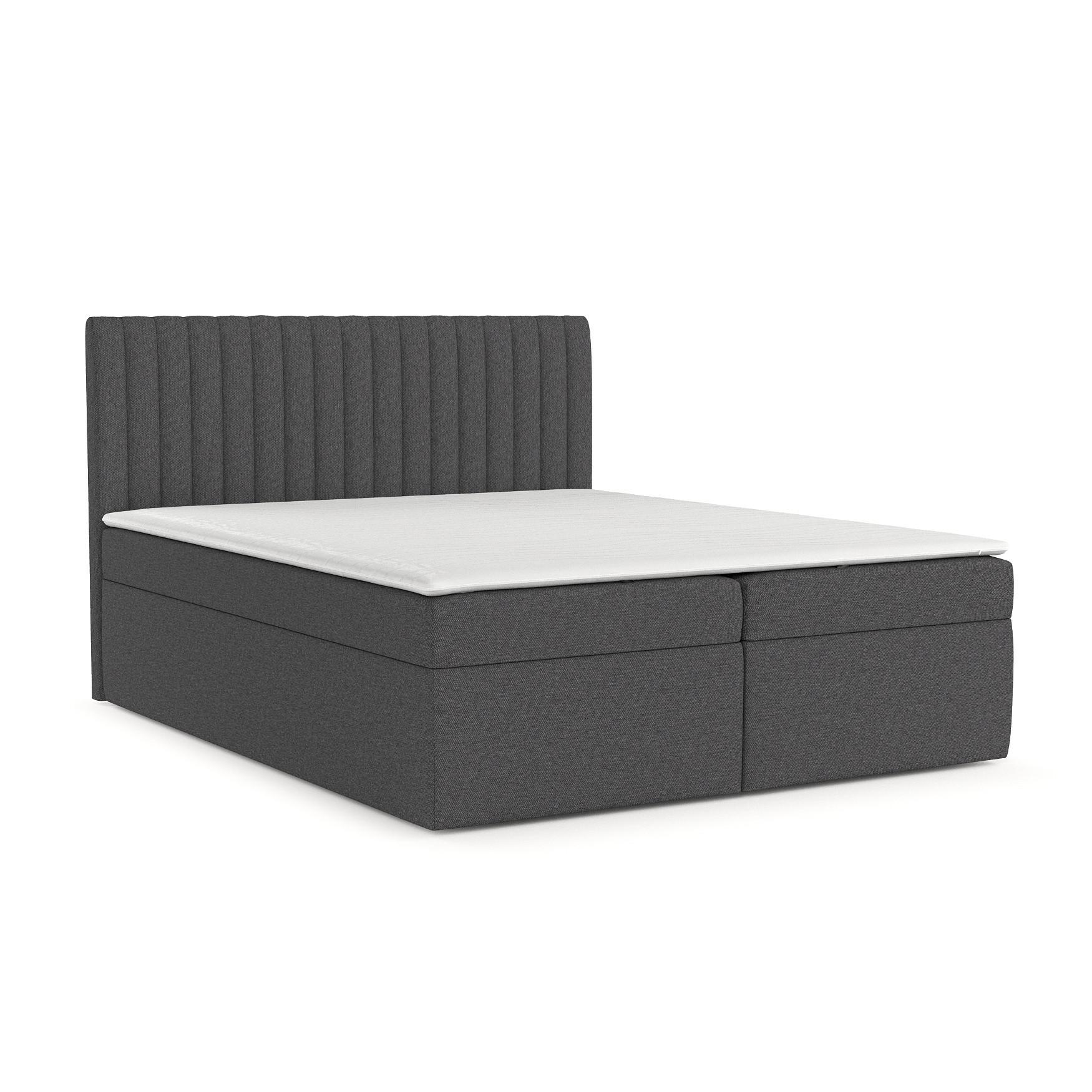 wohnli-moebel-suche-800000932148 Wohnli Möbelsuche - BOXBETT Maldon 180/200 cm Anthrazit im Megan Stoff