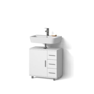 wohnli-moebel-suche-800000932185 Wohnli Möbelsuche - WASCHBECKENUNTERSCHRANK Eisak Weiß 60 x 60 cm