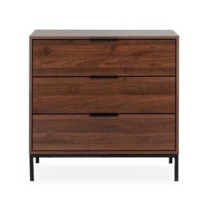 wohnli-moebel-suche-800000933096-1 KOMMODE 80/80/40 Auri Walnussfarbe Holzwerkstoff VS Venta-stock Möbel > Kommoden & Schubladenschränke > Kommoden Braun