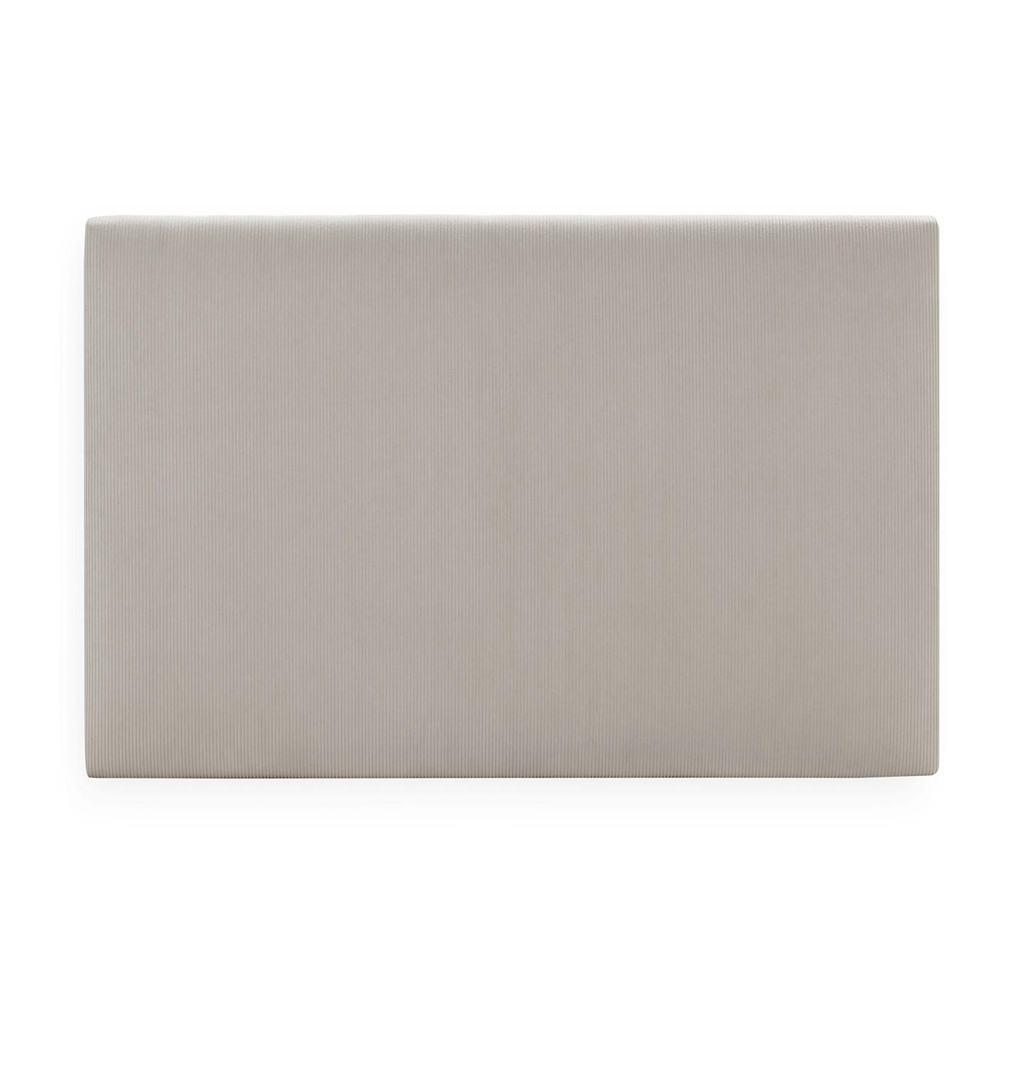 KOPFTEIL Bari 90x60 cm Grau Textil VS Venta-stock Möbel > Betten Grau