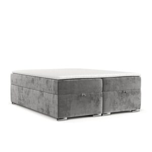 wohnli-moebel-suche-800000934436 Wohnli Möbelsuche - BOXBETT Reto 160/200 cm Grau im Lotta Stoff