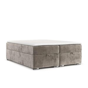 Wohnli Möbelsuche - BOXBETT Reto 180/200 cm Beige im Lotta Stoff
