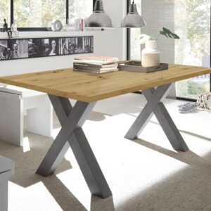 wohnli-moebel-suche-800000934913-1 ESSZIMMERTISCH Eike 4 160 x 90 x 75 Esstisch Graphit/Asteiche Holz 58aufmkessel Möbel > Tische > Esstische Braun