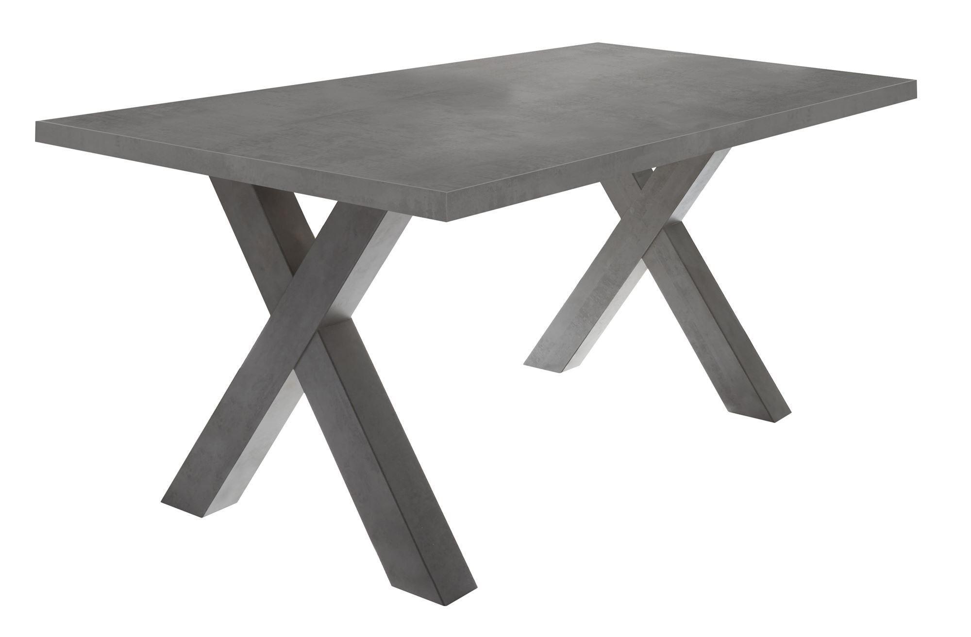 Wohnli Möbelsuche - ESSZIMMERTISCH Eike 4 200 x 100 x 75 Esstisch Graphit
