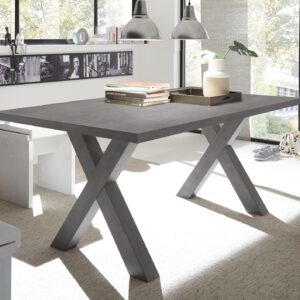 wohnli-moebel-suche-800000934930-1 ESSZIMMERTISCH Eike 4 160 x 90 x 75 Esstisch Graphit Holz 58aufmkessel Möbel > Tische > Esstische Grau