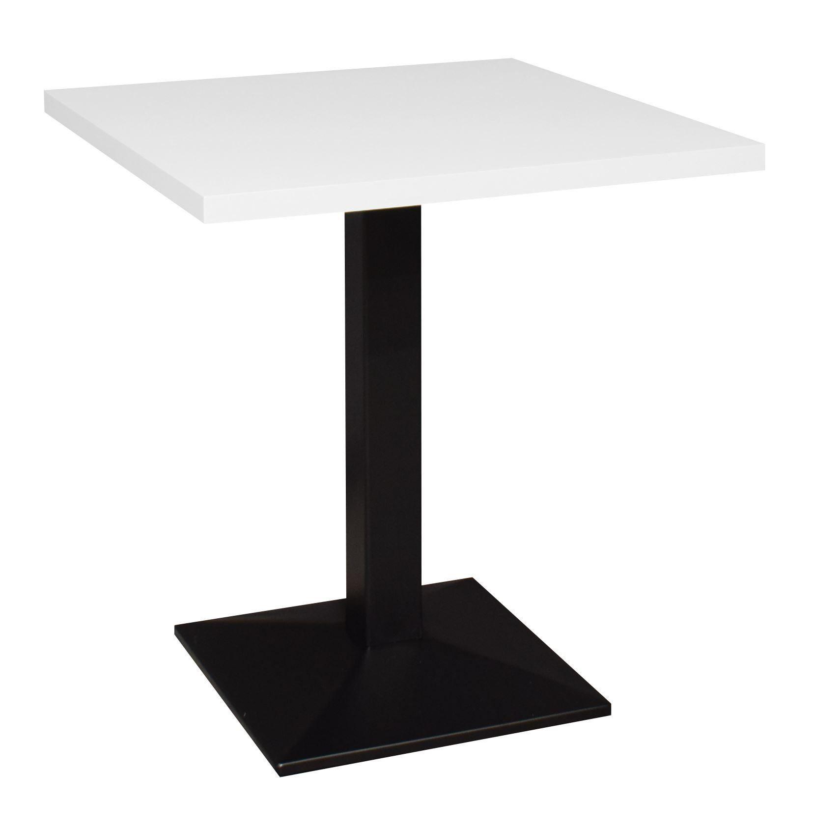 wohnli-moebel-suche-800000935336 Wohnli Möbelsuche - BISTROTISCH Ekzuperiia 70x70x75 schwarz matt/weiß matt lack