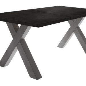 wohnli-moebel-suche-800000935413 Wohnli Möbelsuche - ESSTISCH ausziehbar Eike 3 160 x 90 x 75 Esszimmertisch Graphit/Schwarzstahl