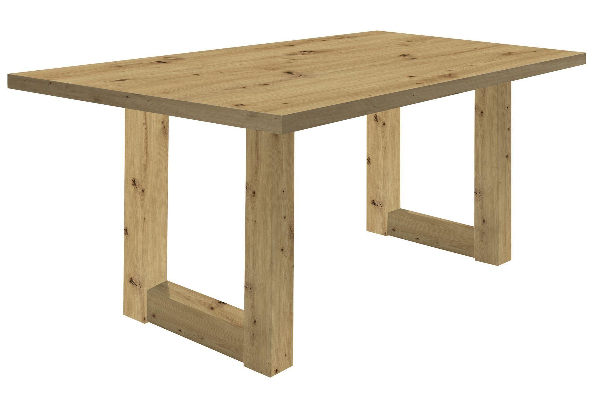 wohnli-moebel-suche-800000935438 Wohnli Möbelsuche - ESSZIMMERTISCH Eila 2 160 x 90 x 75 Esstisch Asteiche