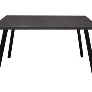 wohnli-moebel-suche-800000935448-1 ESSZIMMERTISCH rechteckig Ediva 1 140 x 90 x 75 Esstisch Schwarz/Schwarzstahl Metall 58aufmkessel Möbel > Tische > Esstische Schwarz