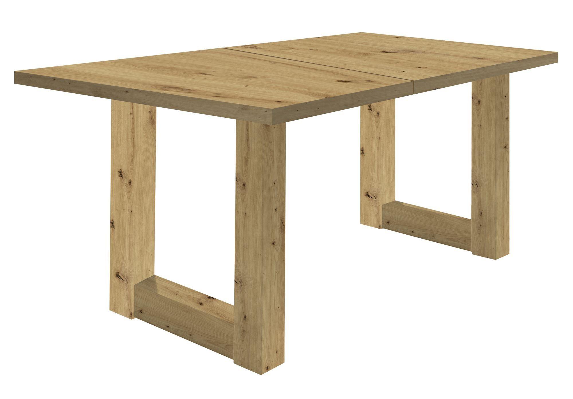 wohnli-moebel-suche-800000935451 Wohnli Möbelsuche - ESSTISCH ausziehbar Eila 1 140 x 90 x 75 Esszimmertisch Asteiche