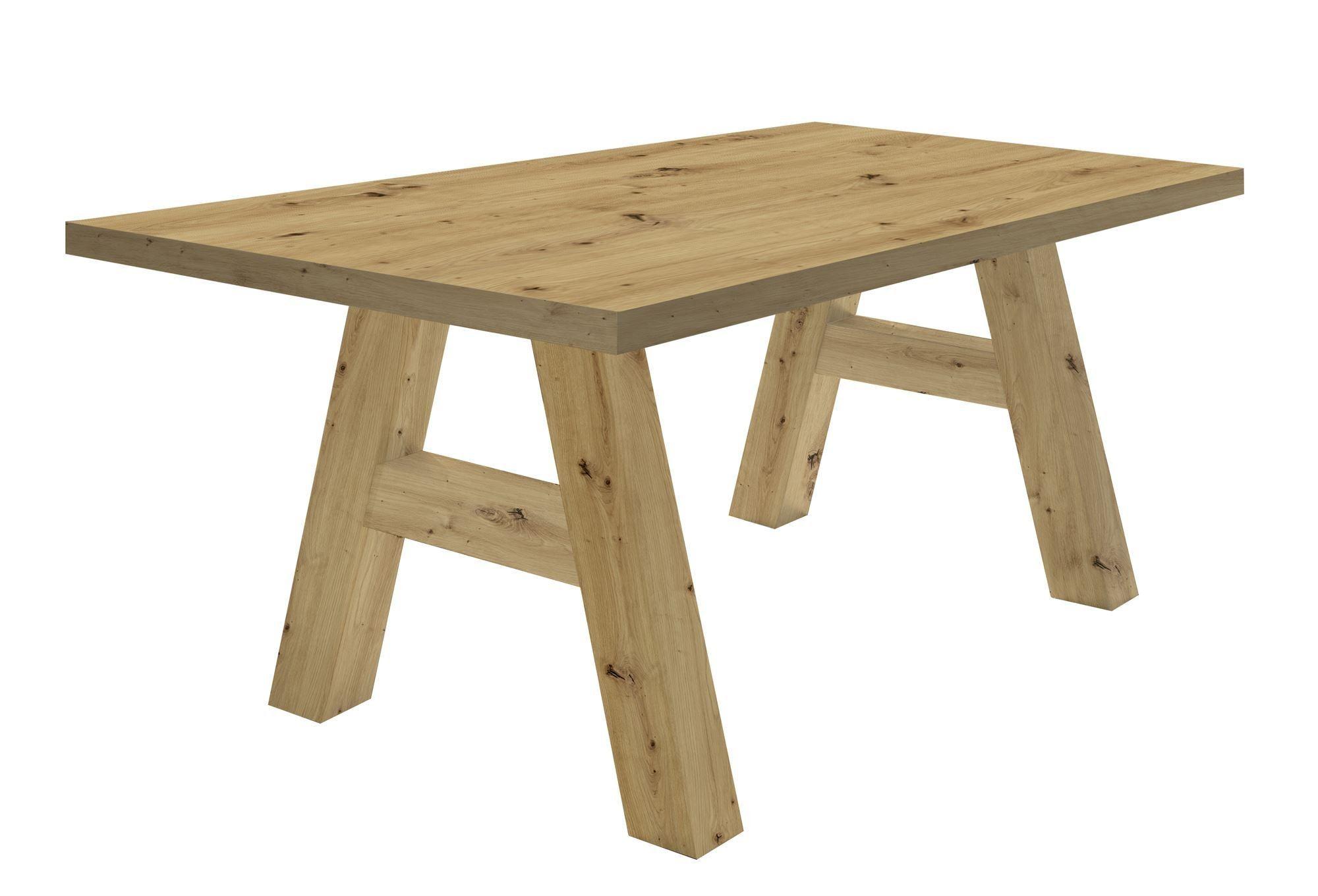 wohnli-moebel-suche-800000935458 Wohnli Möbelsuche - ESSZIMMERTISCH Elia 2 140 x 90 x 75 Esstisch Asteiche