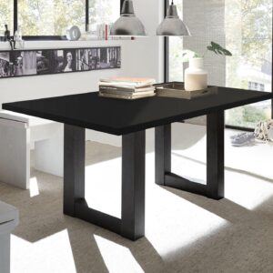 wohnli-moebel-suche-800000935479-1 ESSZIMMERTISCH Eila 8 200 x 100 x 75 Esstisch Schwarzstahl Holz 58aufmkessel Möbel > Tische > Esstische Schwarz