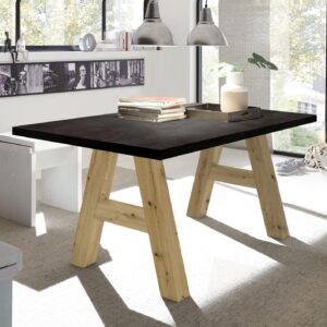 wohnli-moebel-suche-800000935516-1 ESSZIMMERTISCH Elia 2 140 x 90 x 75 Esstisch Asteiche/Schwarzstahl Holz 58aufmkessel Möbel > Tische > Esstische Schwarz