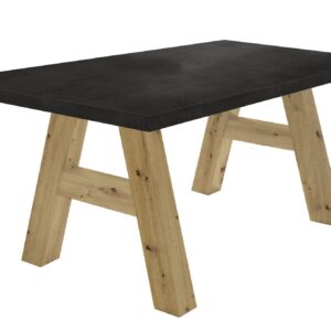 wohnli-moebel-suche-800000935516 Wohnli Möbelsuche - ESSZIMMERTISCH Elia 2 140 x 90 x 75 Esstisch Asteiche/Schwarzstahl