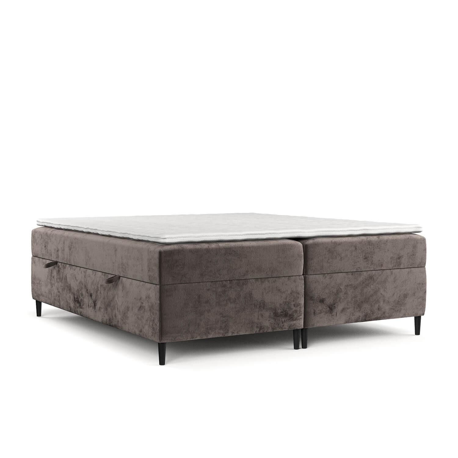 wohnli-moebel-suche-800000936386 Wohnli Möbelsuche - BOXBETT Theo 200/200 cm Braun im Lotta Stoff