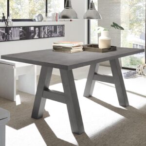 ESSZIMMERTISCH Elia 4 200 x 100 x 75 Esstisch Graphit Holz 58aufmkessel Möbel > Tische > Esstische Grau