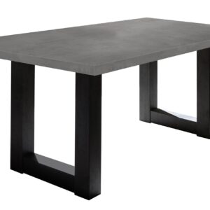 wohnli-moebel-suche-800000939017 Wohnli Möbelsuche - ESSZIMMERTISCH Eila 8 140 x 90 x 75 Esstisch Schwarzstahl/Graphit