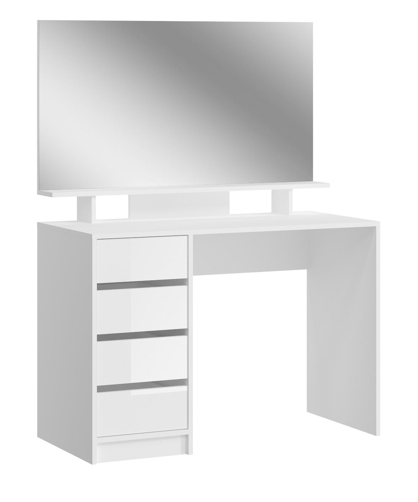 wohnli-moebel-suche-800000940013 Wohnli Möbelsuche - SCHMINKTISCH weiß Hochglanz 110 cm