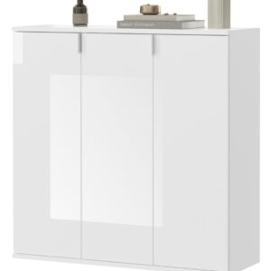 Wohnli Möbelsuche - KOMMODE weiß Hochglanz 91 x 99 cm