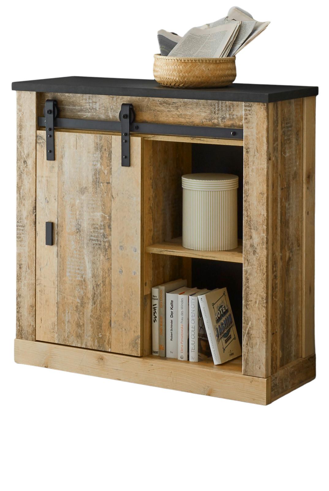 Wohnli Möbelsuche - KOMMODE Used Wood hell 93 cm