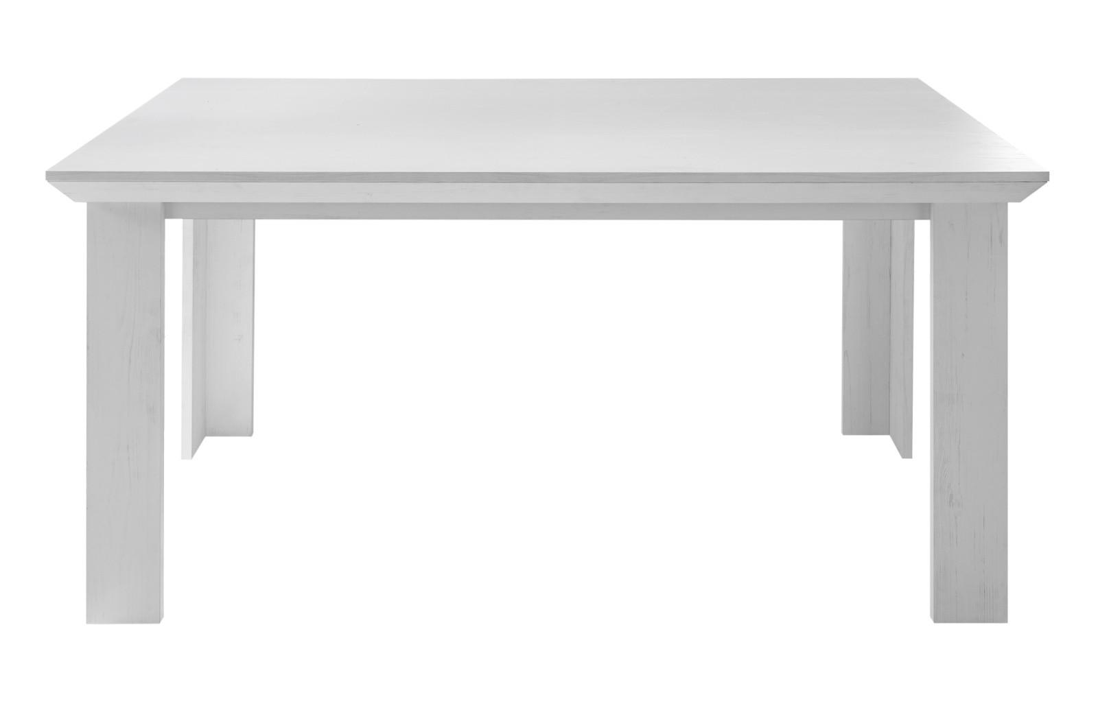 Wohnli Möbelsuche - ESSTISCH Pinie weiß 160 x 90 cm