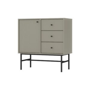 wohnli-moebel-suche-800000941029 Wohnli Möbelsuche - KOMMODE TORINO 84/86/41 cm mit 3 Schubladen 1 Türen Hellgrün