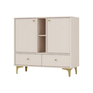 wohnli-moebel-suche-800000941054 Wohnli Möbelsuche - KOMMODE TORINO 100/94/41 cm mit 2 Schubladen 2 Türen Beige