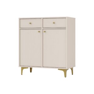 wohnli-moebel-suche-800000941094 Wohnli Möbelsuche - KOMMODE TORINO 84/94/41 cm mit 2 Schubladen 2 Türen Beige