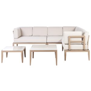 wohnli-moebel-suche-800000941124 Wohnli Möbelsuche - LOUNGE-SET 6-Sitzer sandbeige rechtsseitig modular Auflagen hellbeige Rima III