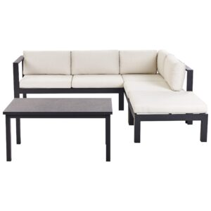 wohnli-moebel-suche-800000941125 Wohnli Möbelsuche - LOUNGE-SET 5-sitzer Aluminium Cremeweiß Messina