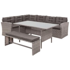 wohnli-moebel-suche-800000941136 Wohnli Möbelsuche - LOUNGE-SET 8-Sitzer grau Viterbo