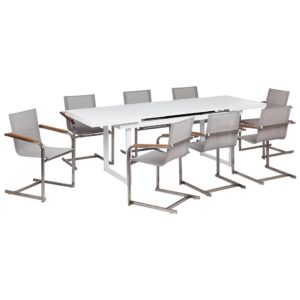 wohnli-moebel-suche-800000941166 Wohnli Möbelsuche - GARTENMÖBEL-SET 8-Sitzer Weiß Valcanetto/Cosoleto