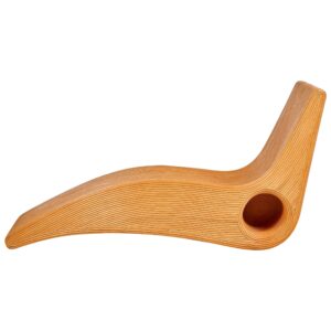 wohnli-moebel-suche-800000941755-1 GARTENLIEGE Heller Holzfarbton Airole Naturmaterialien Beliani Garten & Outdoor > Gartenmöbel > Gartenliegen Braun