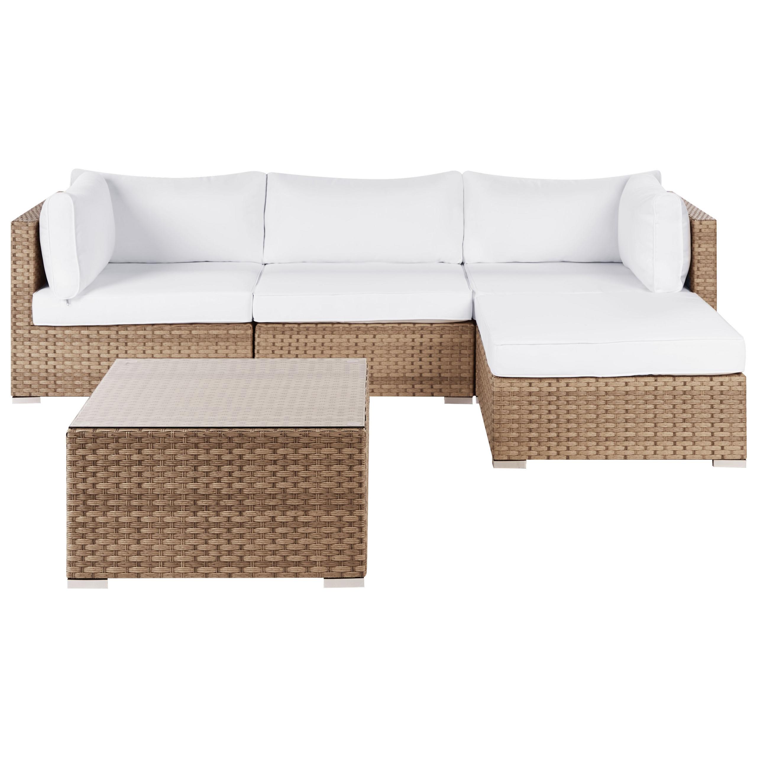 Wohnli Möbelsuche - LOUNGE-SET 4-Sitzer Naturfarben Sano