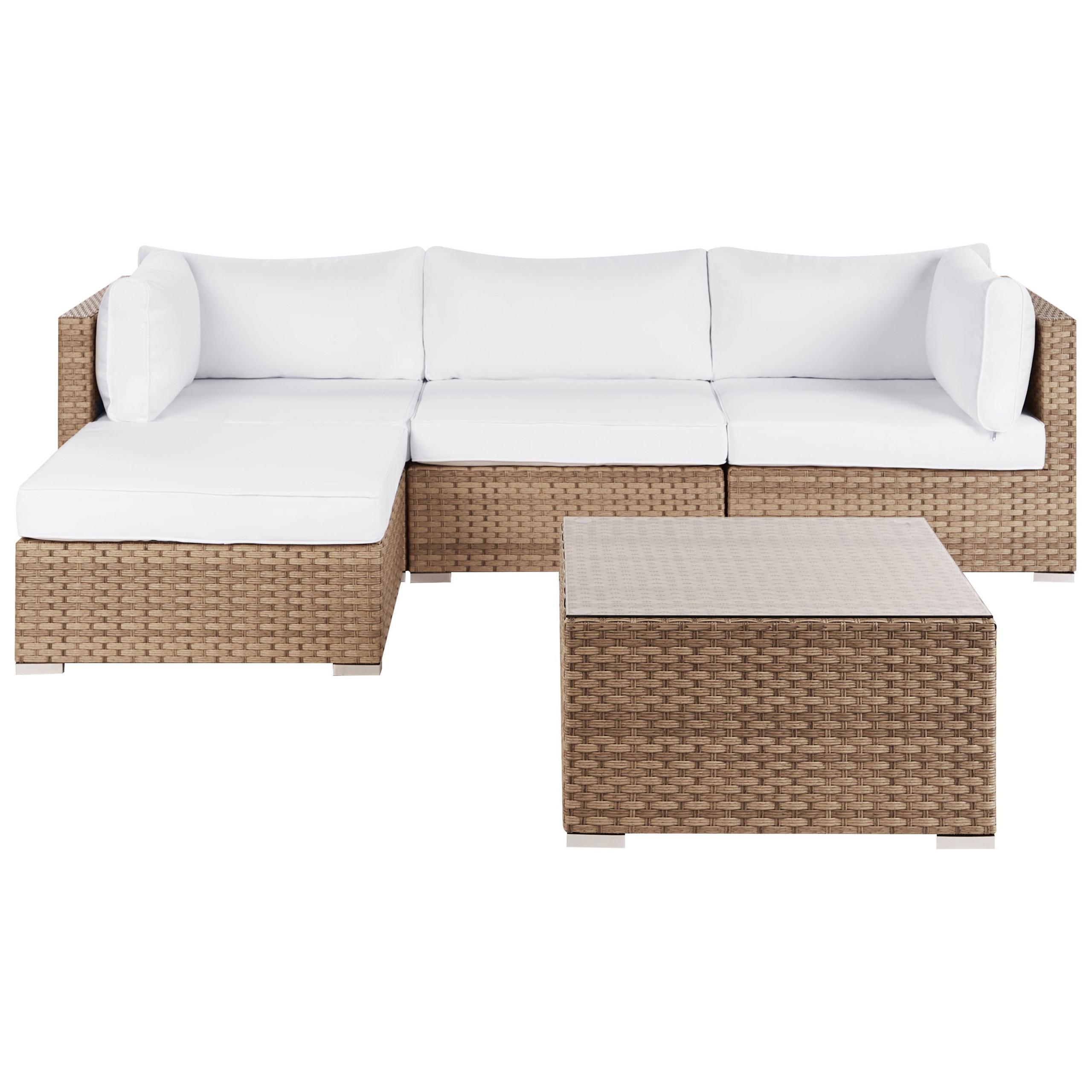Wohnli Möbelsuche - LOUNGE-SET 4-Sitzer Naturfarben Sano